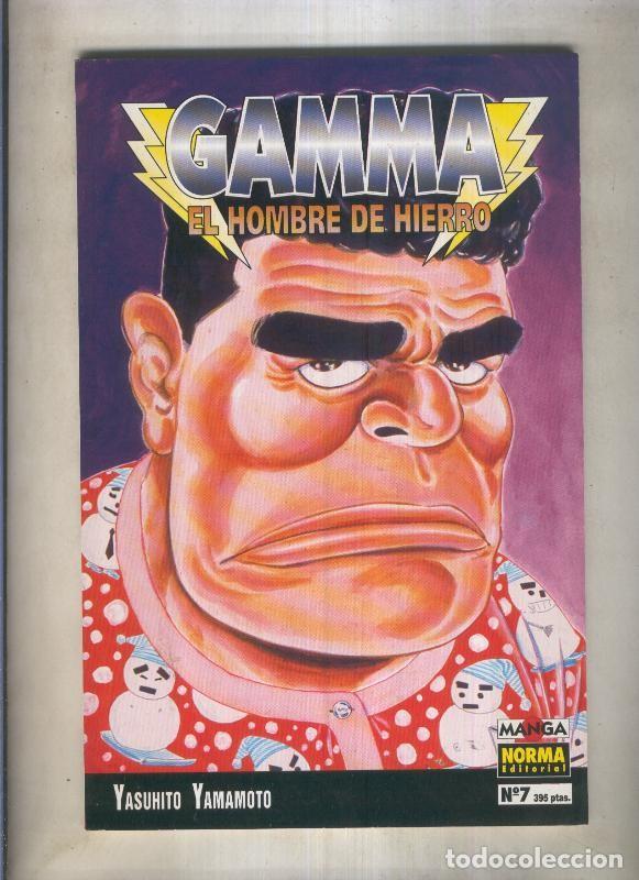 Comics: Gamma el hombre de hierro numero 07 (numerado 2 en interior cubierta) - Yashuhito Yamamoto