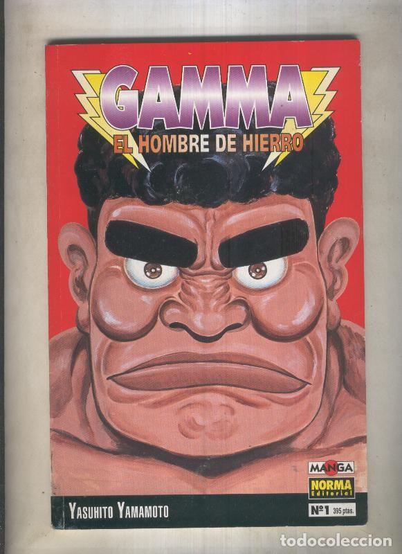 Comics: Gamma el hombre de hierro numero 01 (numerado 2 en interior cubierta) - Yashuhito Yamamoto