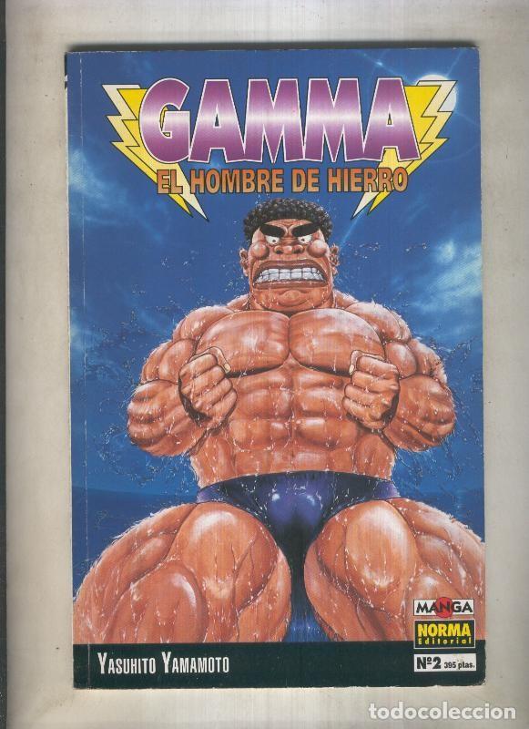 Comics: Gamma el hombre de hierro numero 02 (numerado 7 en interior trasera) - Yashuhito Yamamoto