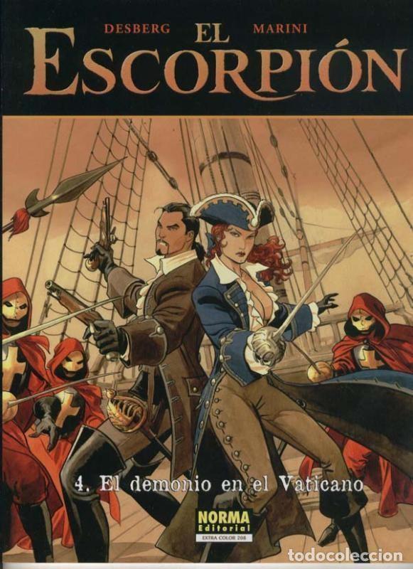 Comics: Cimoc Extra Color numero 208: El Escorpion: El demonio en el vaticano - Desberg y Marini