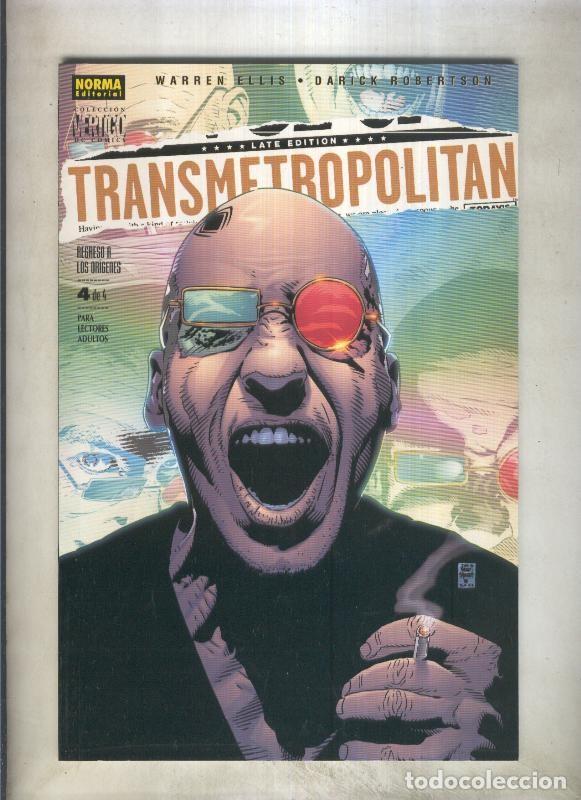 C&oacute;mics: Vertigo numero 196: Transmetropolitan:Regreso a los origenes numero 4 - Warren Ellis y Darick Robert