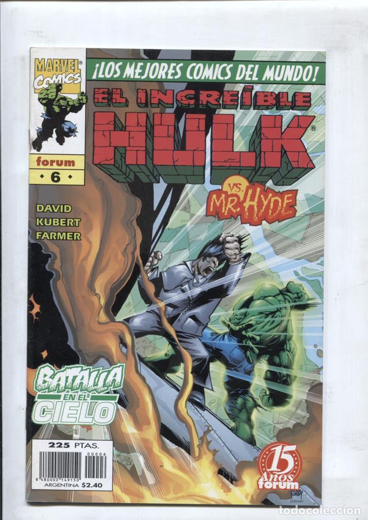 Comics: El Increible Hulk volumen 3 numero 06: Choque e incendio -