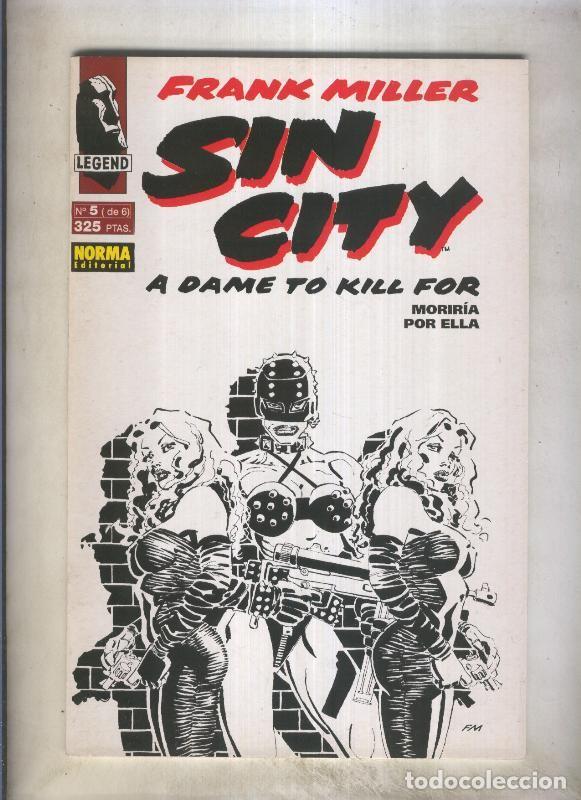 C&oacute;mics: Sin City: moriria por ella numero 5 - Frank Miller