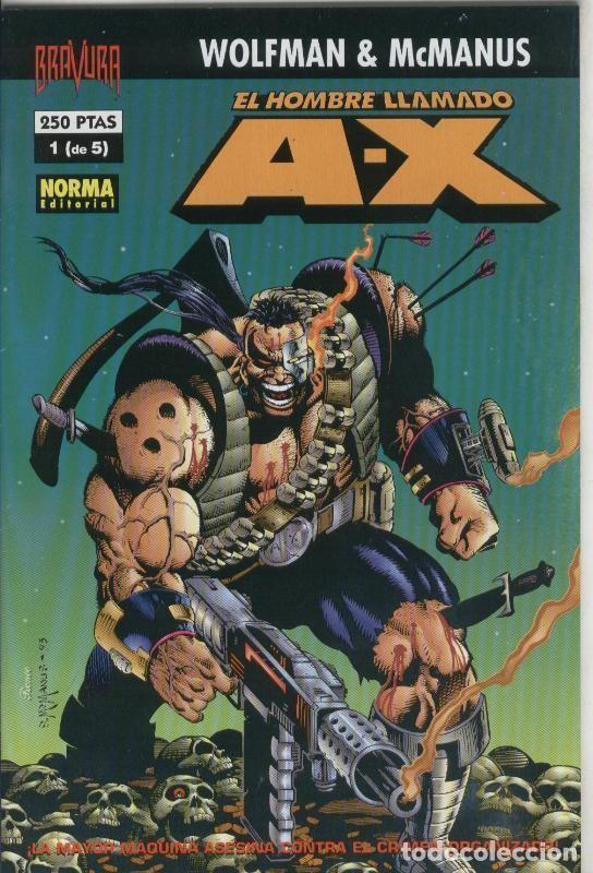 C&oacute;mics: El hombre llamado A-X, coleccion - Wolfman & McManus