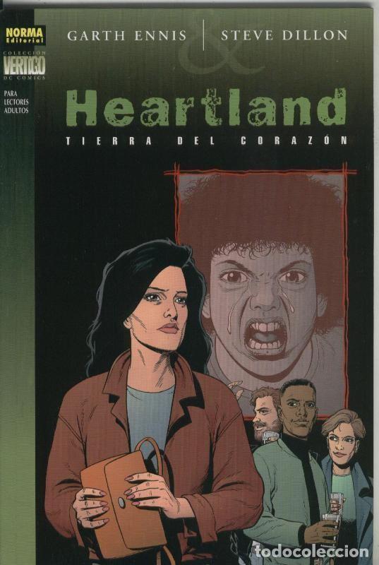 Fumetti: Vertigo de Norma numero 135; Heartland: tierra del corazon - Garth Ennis y Steve Dillon
