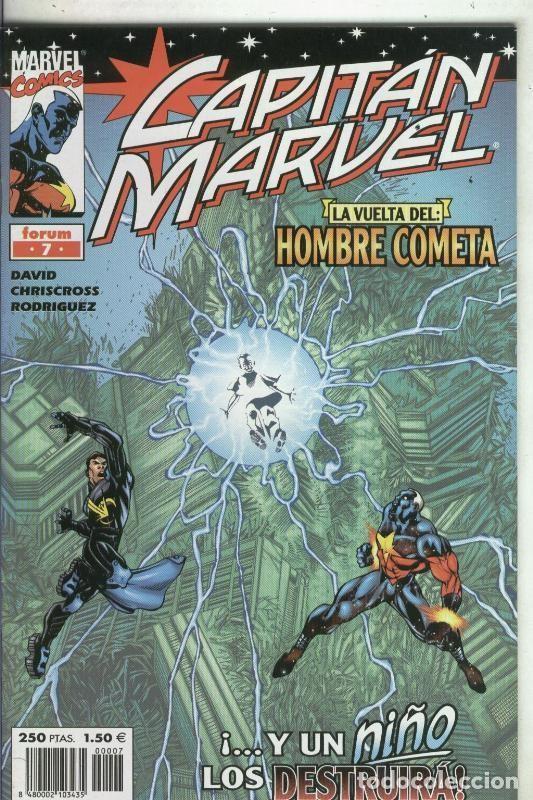 C&oacute;mics: Capitan Marvel numero 07: Es la noche del cometa - David-Chriscross-Rodriguez - Foto 1