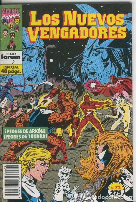 Comics: Los Nuevos Vengadores numero 72: Peones de Arkon, Peones de Tundra - Varios
