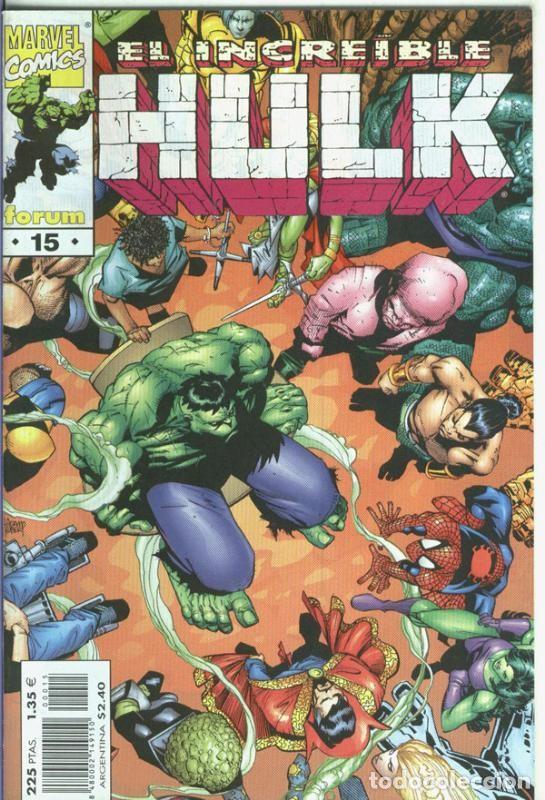 Fumetti: El Increible Hulk volumen 3 numero 15: las arenas solitarias e iguales