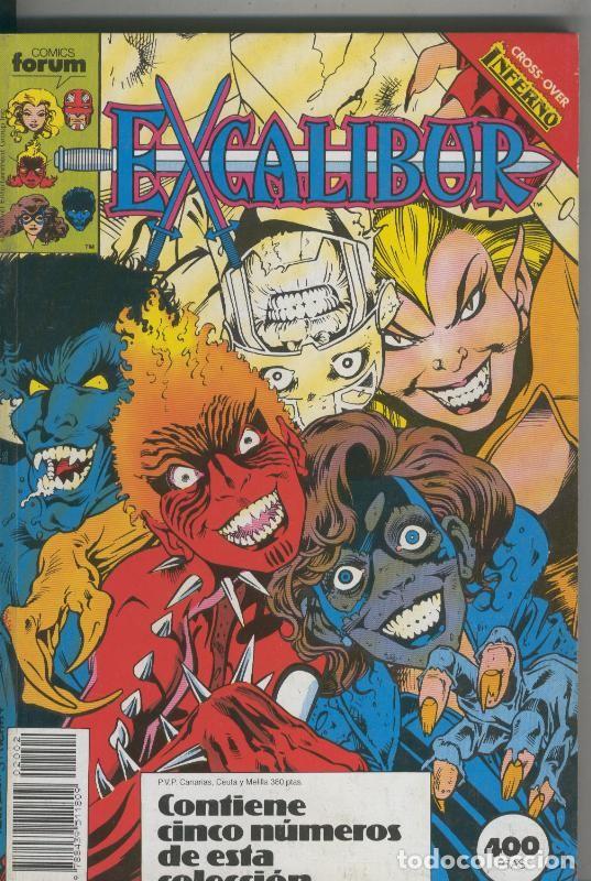 C&oacute;mics: Excalibur volumen 1 retapado con los numeros 06 al 10 - Varios