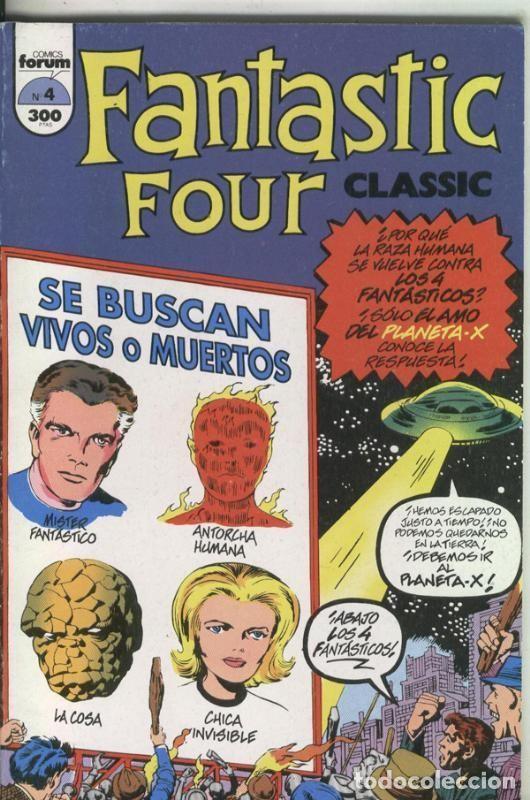 Comics : Fantastic Four classic numero 04: Prisioneros de Kurgo - Stan Lee-Jack Kirby