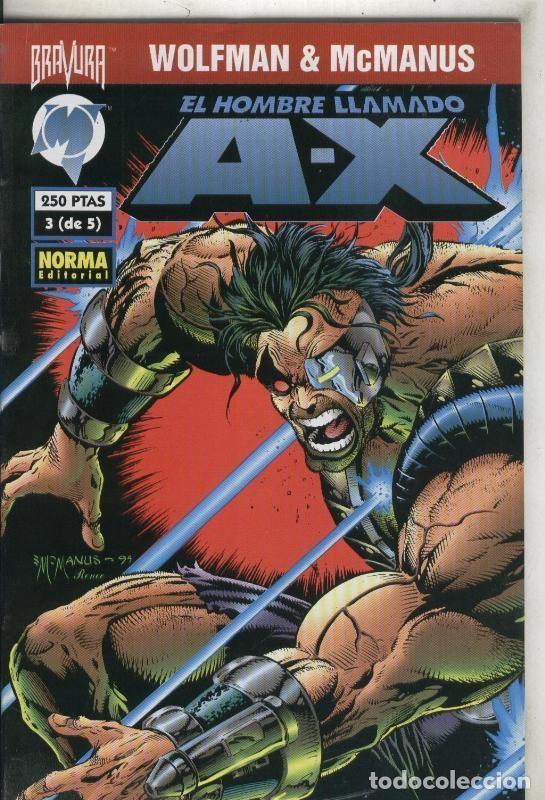 Comics : El hombre llamado A-X numero 3 - Wolfman y McManus