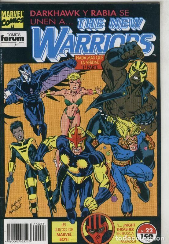 Comics : The New Warriors volumen 1 numero 22: Nada mas que la verdad - Varios