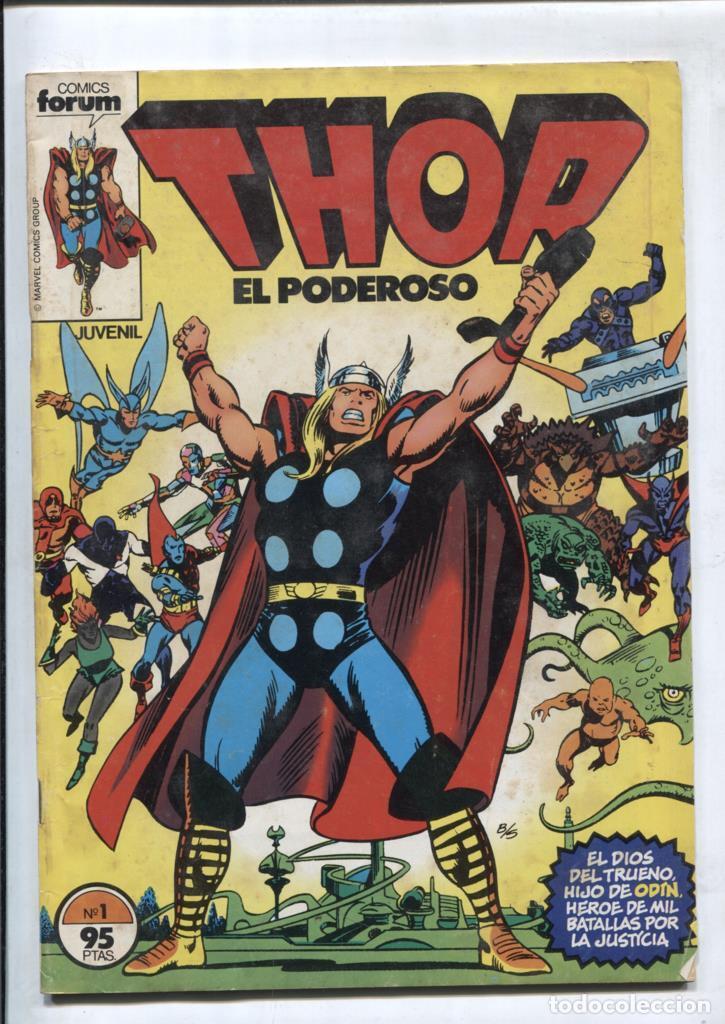 C&oacute;mics: Thor el poderoso volumen 1 numero 01: (numerado 1 en trasera) - varios - Foto 1