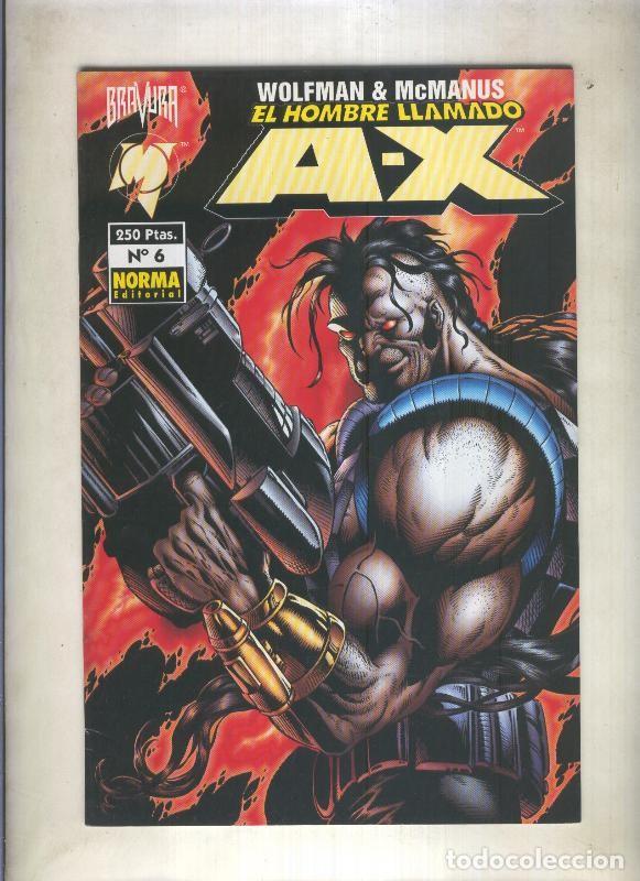 Comics: El hombre llamado A-X numero 6 (edicion 1996) - Wolfman y McManus