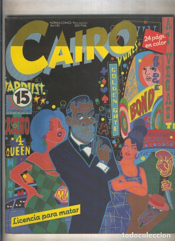 Comics: Cairo numero 15 (numerado 2 en trasera) - Varios