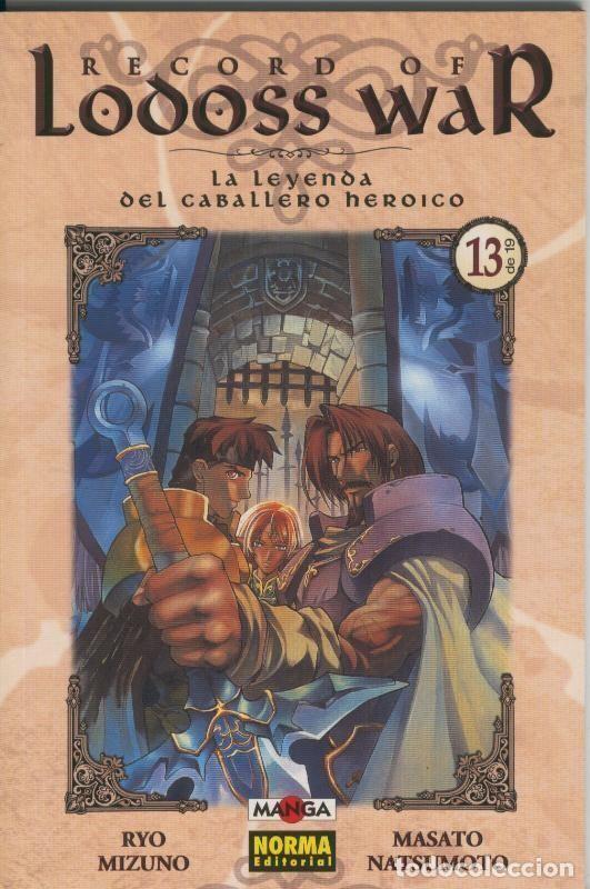 C&oacute;mics: Record Of Lodoss War numero 13 (numerado 2 en interior cubierta) - Ryo Mizuno-M.Natsumoto