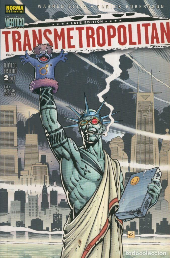 C&oacute;mics: TRANSMETROPOLITAN: EL A&Ntilde;O DEL BASTARDO No.02 de 03 - Darick Robertson