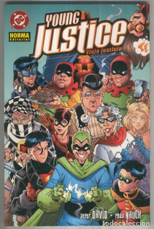 C&oacute;mics: YOUNG JUSTICE: Vieja Justicia (TPB Norma 2004) - Peter David - Foto 1
