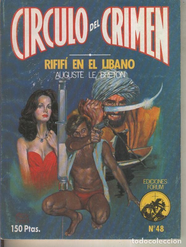 C&oacute;mics: Circulo del Crimen numero 048: Rififi en el libano - Auguste Le Breton - Foto 1