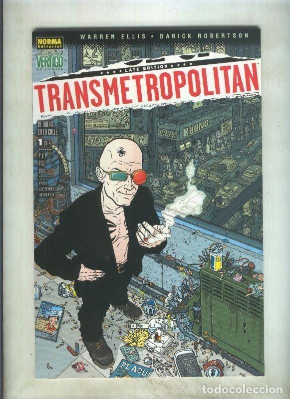 C&oacute;mics: Vertigo numero 089: Transmetropolitan: De nuevo en la calle numero 1 - Warren Ellis y Darick Roberts