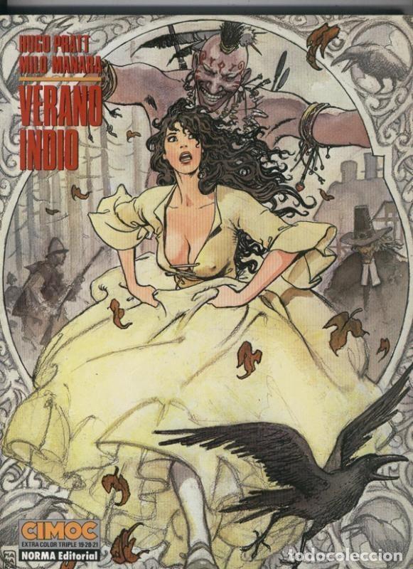 Comics: Coleccion Cimoc Extra Color numero 019/021: Verano indio (5&ordf; edic 12.1998) - Hugo Pratt y Milo Manar