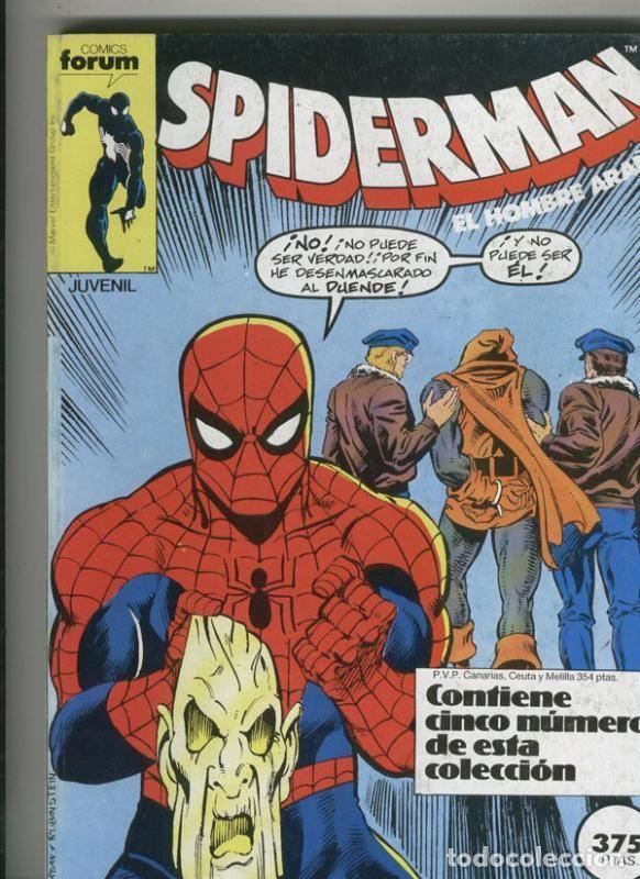 C&oacute;mics: Spiderman volumen 1 retapado 141 al 145 - Varios - Foto 1