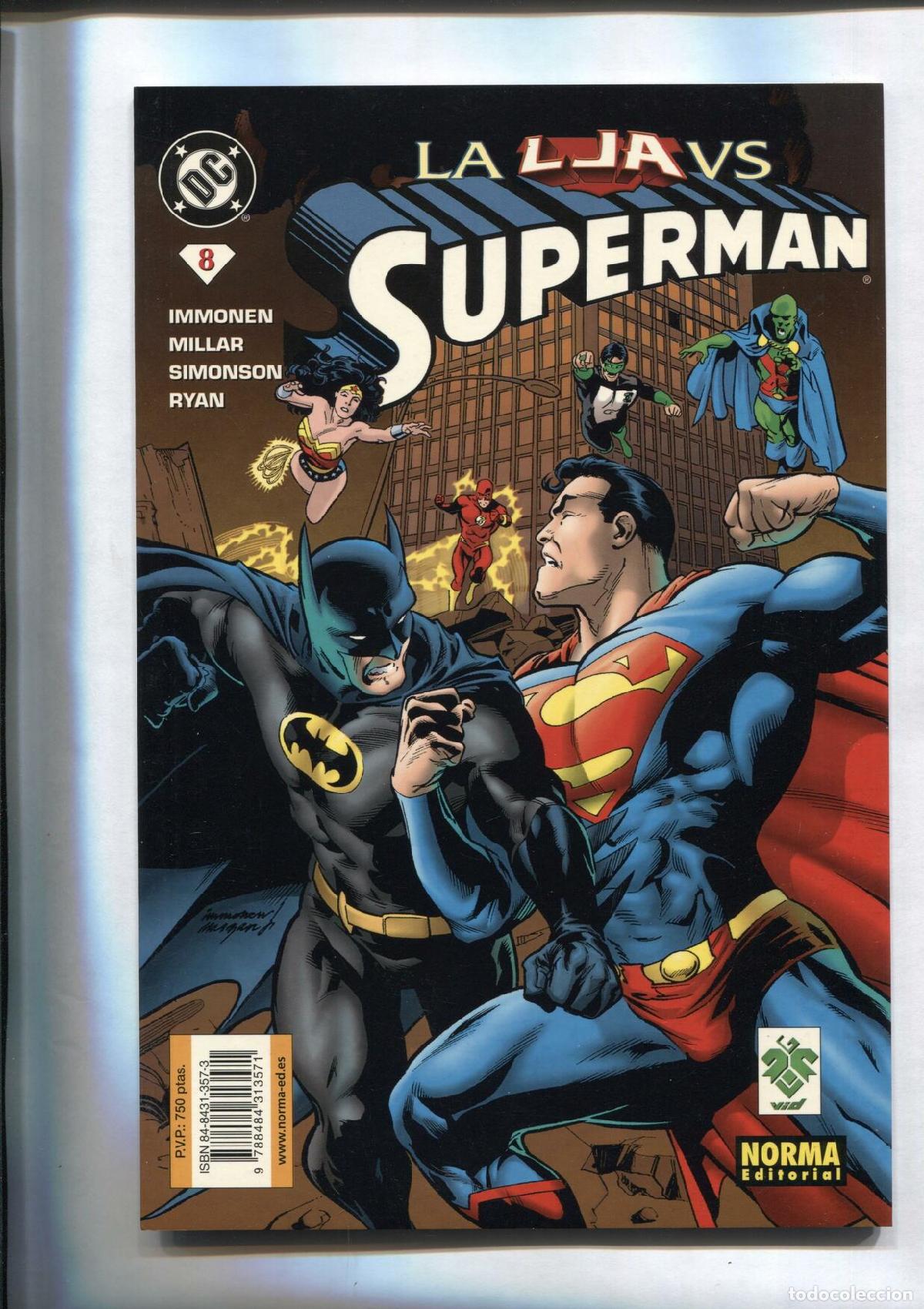 C&oacute;mics: Superman: serie regular numero 08: La ley en persona - Immonen-Millar-Simonson-Ryan - Foto 1