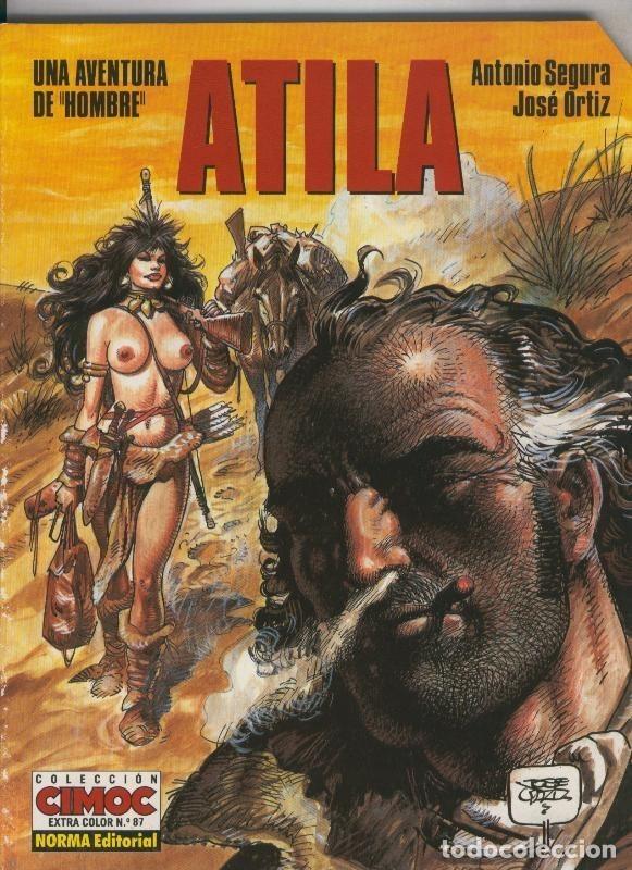 Comics: Cimoc Extra Color numero 087: Hombre: Atila - Antonio Segura y Jose Ortiz