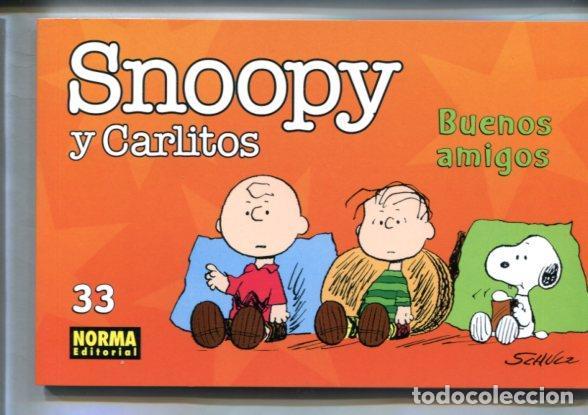 C&oacute;mics: Snoopy y Carlitos numero 33: Buenos amigos - Charles M.Schulz - Foto 1