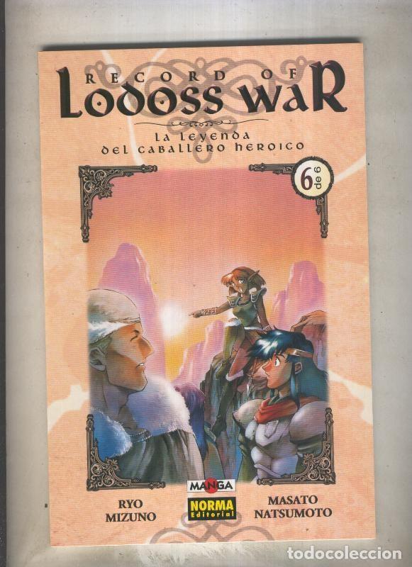 C&oacute;mics: Record Of Lodoss War numero 06 (numerado 1 en interior cubierta) - Ryo Mizuno-M.Natsumoto