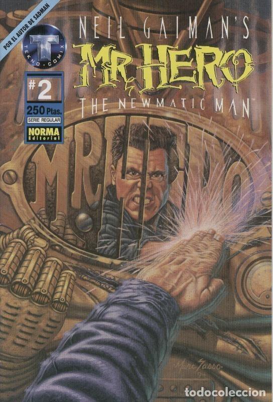 Comics : Mr. Hero numero 2: Transmitiendo datos - Neil Gaimans-James Vance-Ted Slampyak