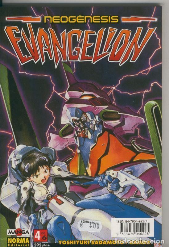C&oacute;mics: Neogenesis Evangelion numero 04 (cuarta edicion abril 2000) - Yoshiyuki Sadamoto-Gainax