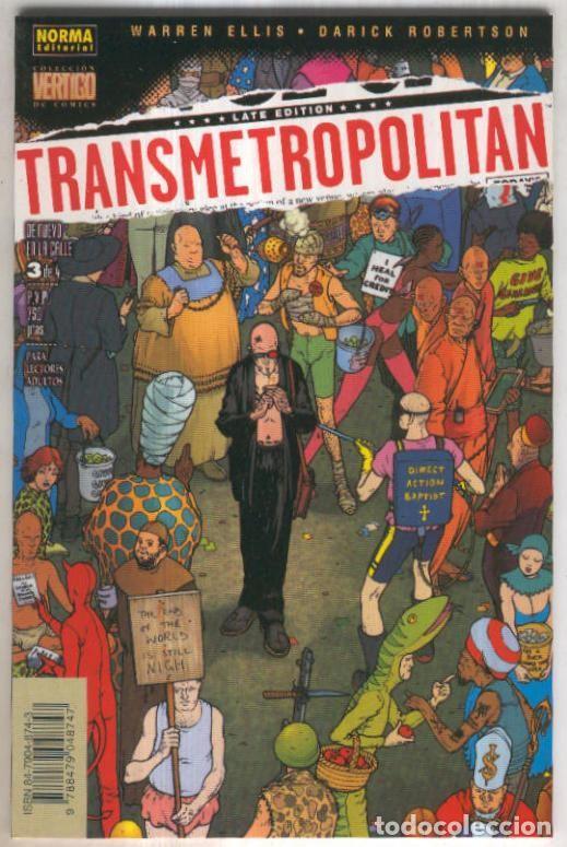 C&oacute;mics: Coleccion Vertigo No.97: TRANSMETROPOLITAN no.03 - De nuevo en la calle - Warren Ellis y Darick Robe