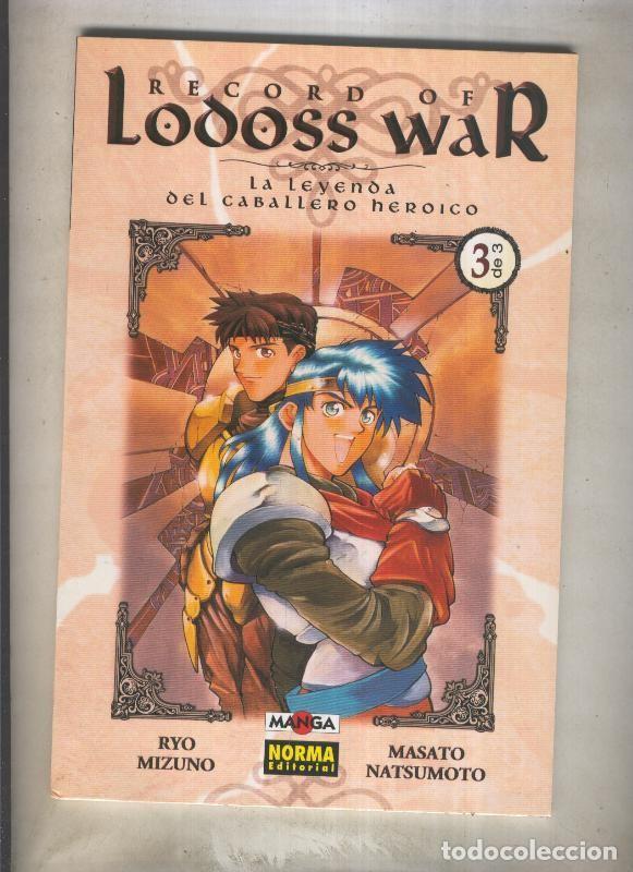C&oacute;mics: Record Of Lodoss War numero 03 (numerado 1 en interior cubierta) - Ryo Mizuno-M.Natsumoto