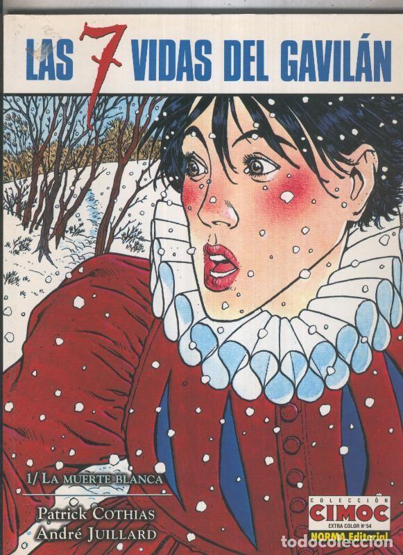 Comics: Cimoc Extra Color numero 054: Las 7 vidas del Gavilan volumen 1: La muerte blanca - Patrick Cothias