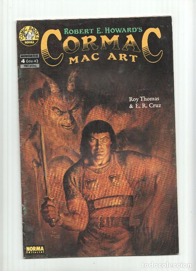 C&oacute;mics: Cormac numero 4 (subrayado parte del credito): El ultimo Shoggoth - Robert E.Howards-Roy Thomas-E.R. - Foto 1