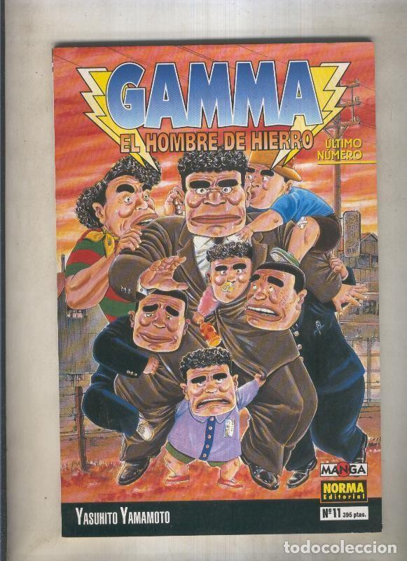 Comics : Gamma el hombre de hierro numero 11 (numerado 2 en interior cubierta) - Yashuhito Yamamoto