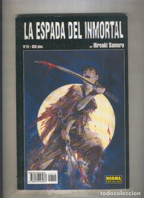 Fumetti: La Espada del Inmortal numero 10 - Hiroaki Samura