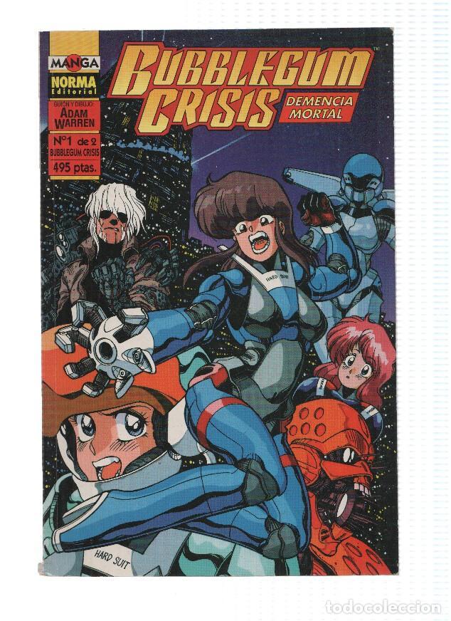 Fumetti: BUBBLEGUM CRISIS: Demencia Mortal, Numero 01 de 02 (Norma Editorial 1995) - Adam Warren
