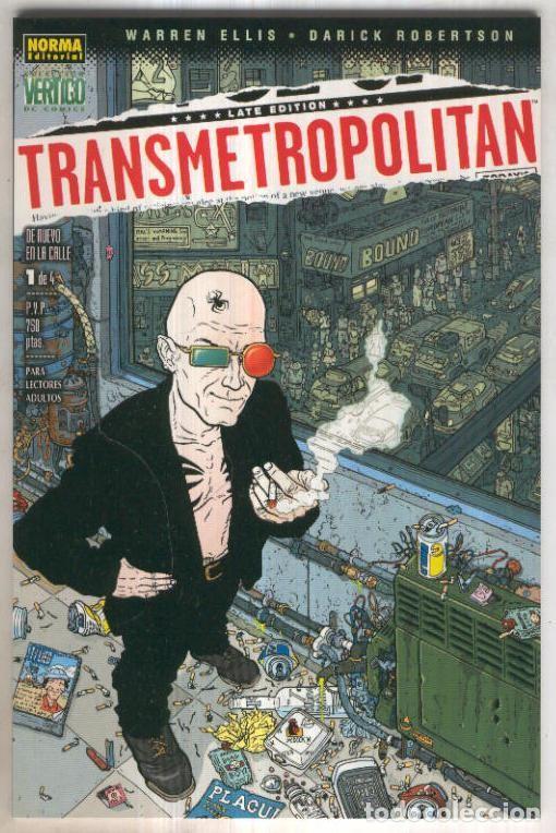 C&oacute;mics: Coleccion Vertigo No.89: TRANSMETROPOLITAN no.01 - De nuevo en la calle - Warren Ellis y Darick Robe