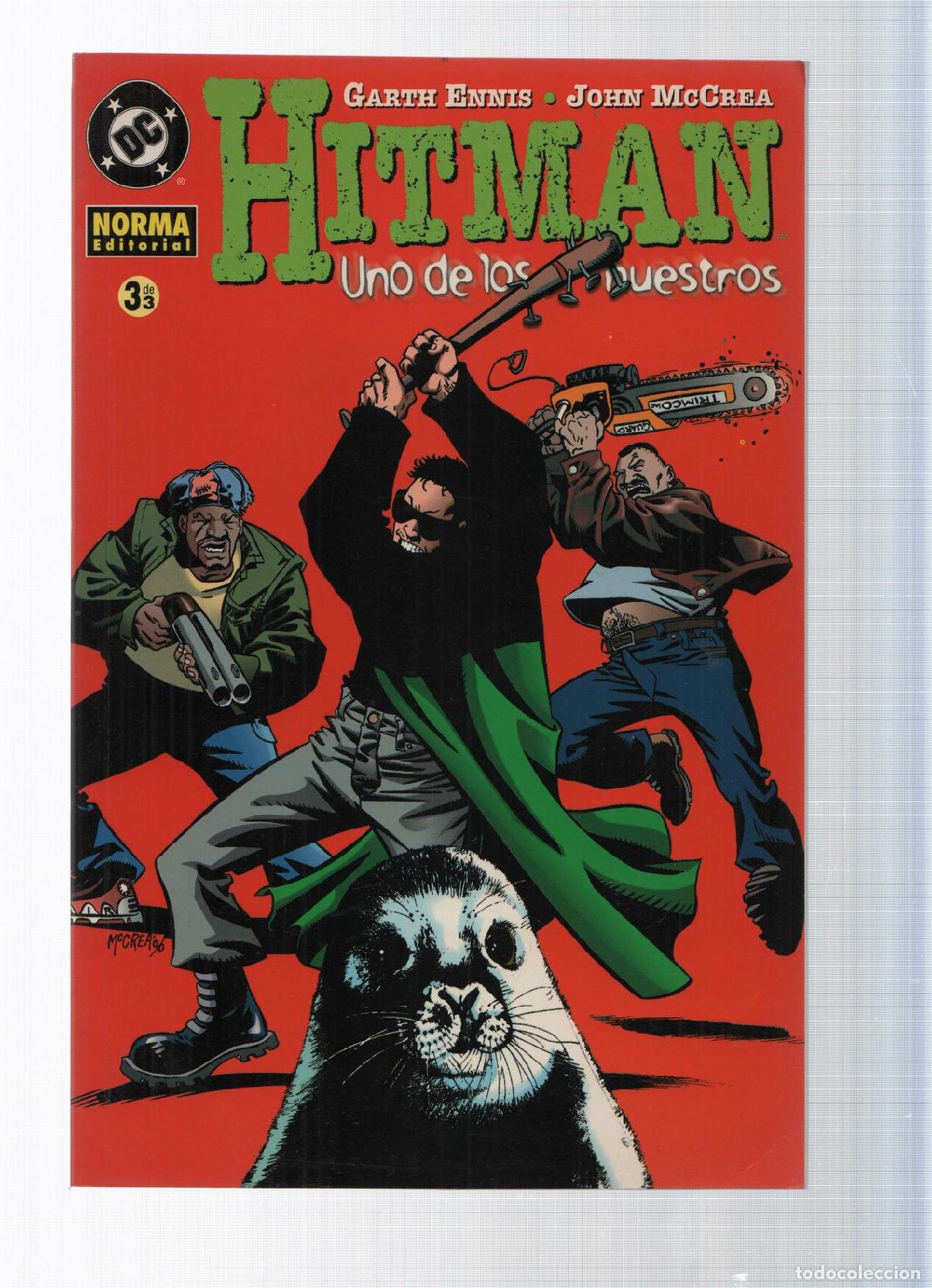 C&oacute;mics: HITMAN, UNO DE LOS NUESTROS: Numero 03 de 03 (Norma 2002) - Garth Ennis - Foto 1