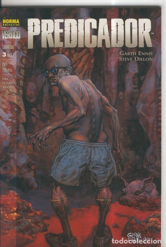Comics: Vertigo numero 119: Predicador: Salvacion numero 3 - Ennis y Dillon