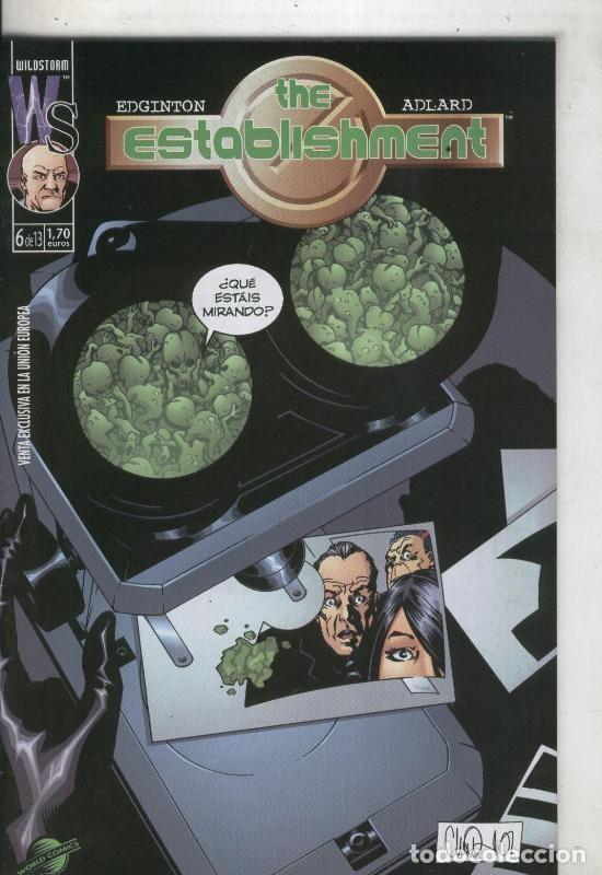 Comics: The Establishment numero 06 - Edginton-Adlard