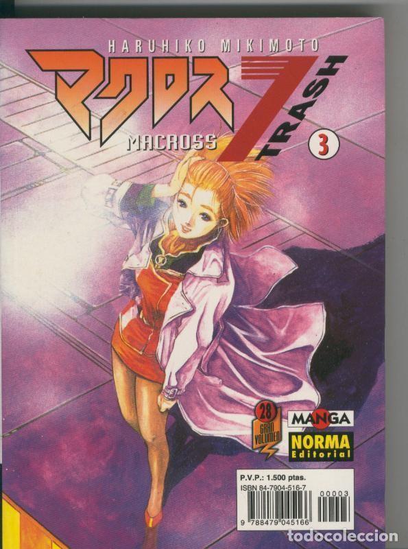 C&oacute;mics: Manga gran volumen numero 28: Macross 7 Trash numero 3 - Haruhiko Mikimoto