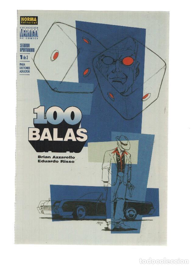 Comics: 100 BALAS: SEGUNDA OPORTUNIDAD, Numero 1 de 3 - Brian Azzarello (Coleccion Vertigo, Numero 173) - Br