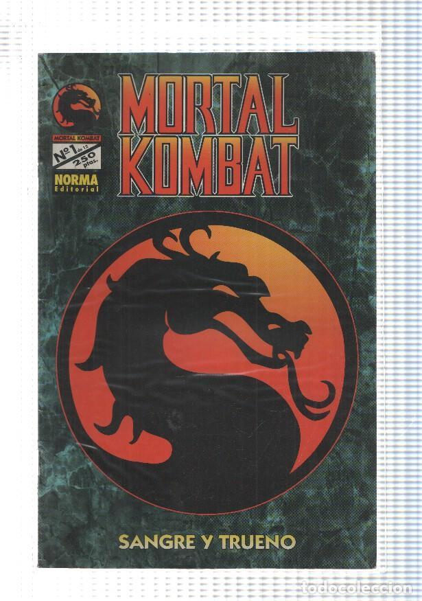 Fumetti: Norma: Mortal Kombat numero 01 - C.Marshall-Patrick Rolo
