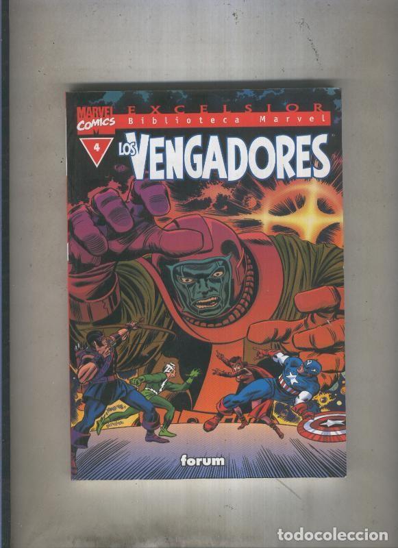 C&oacute;mics: Biblioteca Marvel Excelsior: Los Vengadores numero 04 - Varios - Foto 1