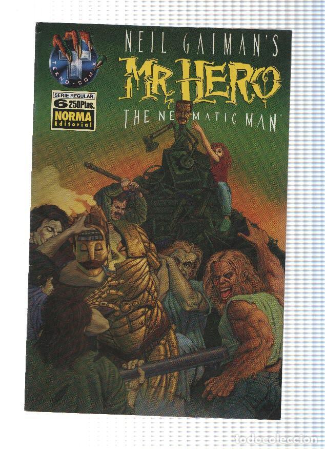 Fumetti: Norma: Mr. Hero numero 6: Transmitiendo datos - Neil Gaiman