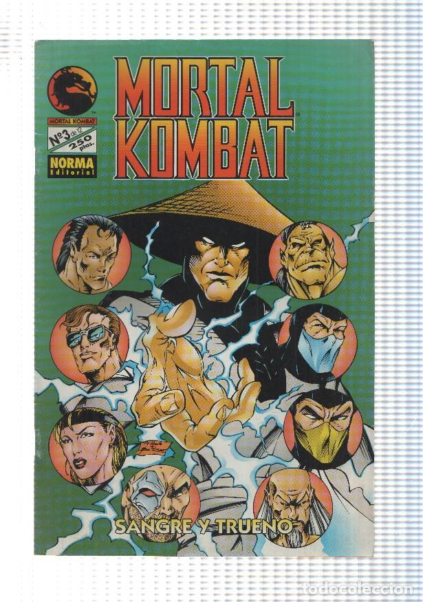 C&oacute;mics: Mortal Kombat numero 03: el arte de la guerra - C.Marshall-Patrick Rolo