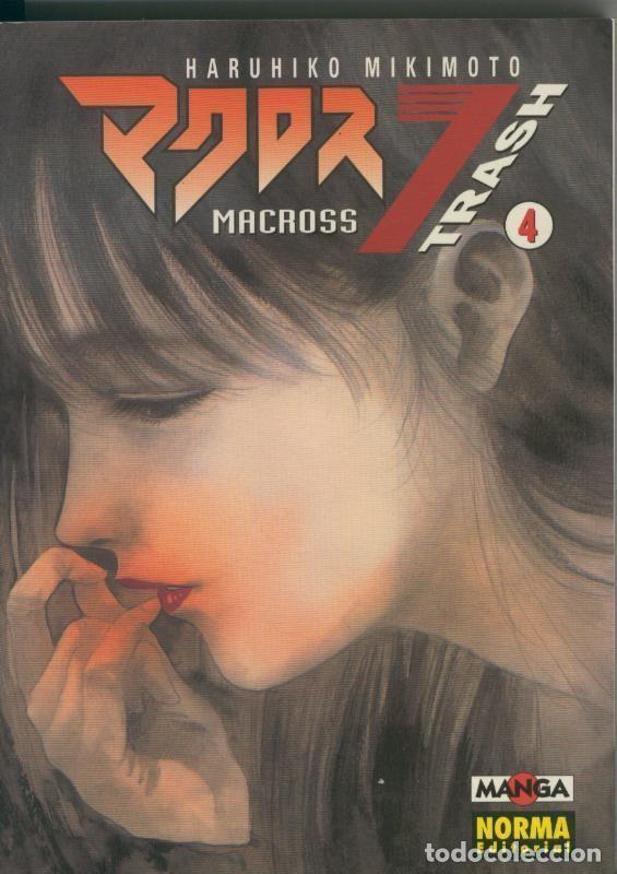 C&oacute;mics: Manga gran volumen numero 34: Macross 7 Trash numero 4 - Haruhiko Mikimoto